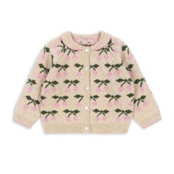Konges Slojd Belou knit cardigan cherry