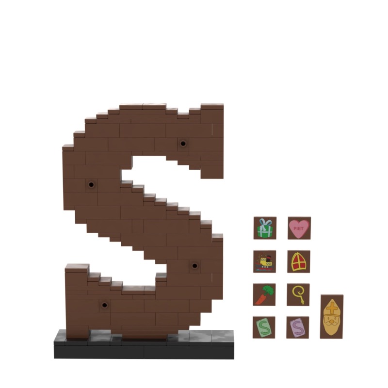 Sintbricks Chocoladeletter
