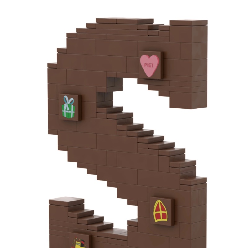 Sintbricks Chocoladeletter - Afbeelding 2