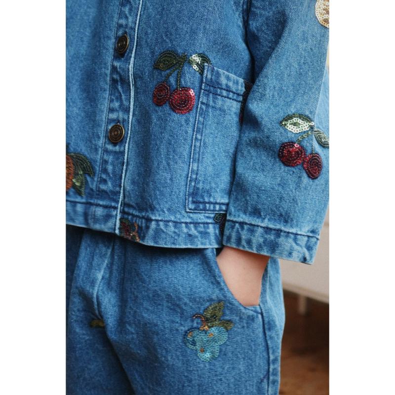 Konges Slojd Magot sequin frill pants vitamins - Afbeelding 3