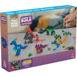 Plus-Plus Learn to Build Dino's 600 stuks