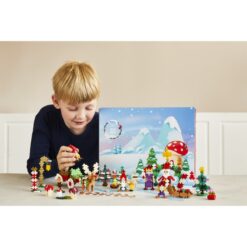 Alternative view of Plus-Plus Advent Kalender Santa's world