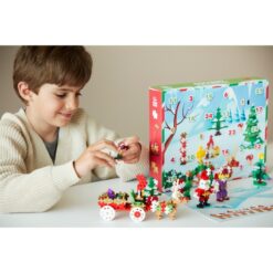Plus-Plus Advent Kalender Santas world
