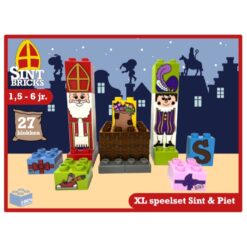 Sintbricks XL speelset Sint & Piet
