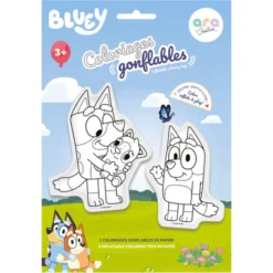 Ara Creative Opblaasbare kleurplaten Bluey