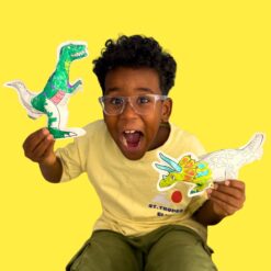 Ara Creative Opblaasbare kleurplaten Dino's - Afbeelding 5