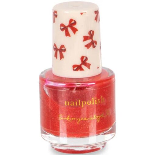 Konges Slojd peel-off nagellak twinkle red