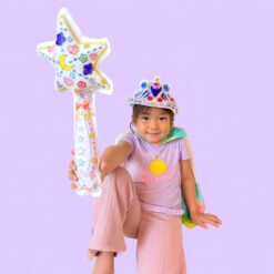 Alternative view of Ara Creative Opblaasbare kleurplaten Kroon en Toverstaf