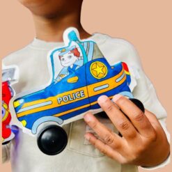 Ara Creative Opblaasbare lichtgevende kleurplaten Brandweer & Politie