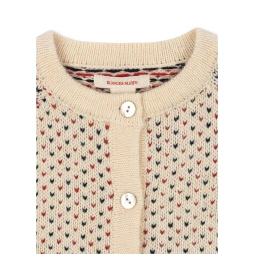 Konges Slojd Billi knit cardigan off white - Afbeelding 2