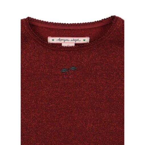 Konges Slojd Roli Blouse Red Dahlia - Afbeelding 2