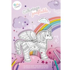 Ara Creative Opblaasbare kleurplaten Reuze Unicorn