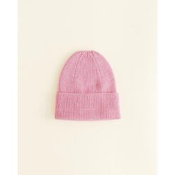 hvid Beanie fonzie newborn Cotton Candy