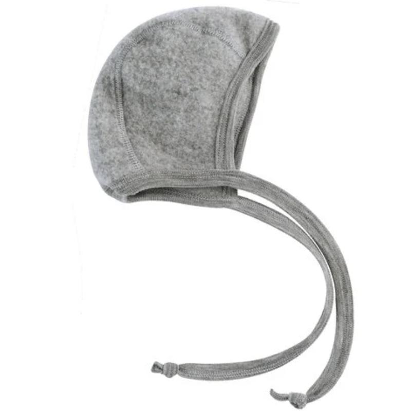Engel Natur Baby muts Light Grey Melange