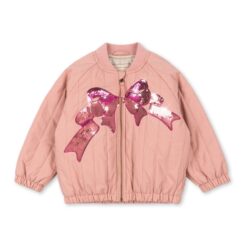 Konges Slojd Juno Sequin Bomber Jacket Rosette