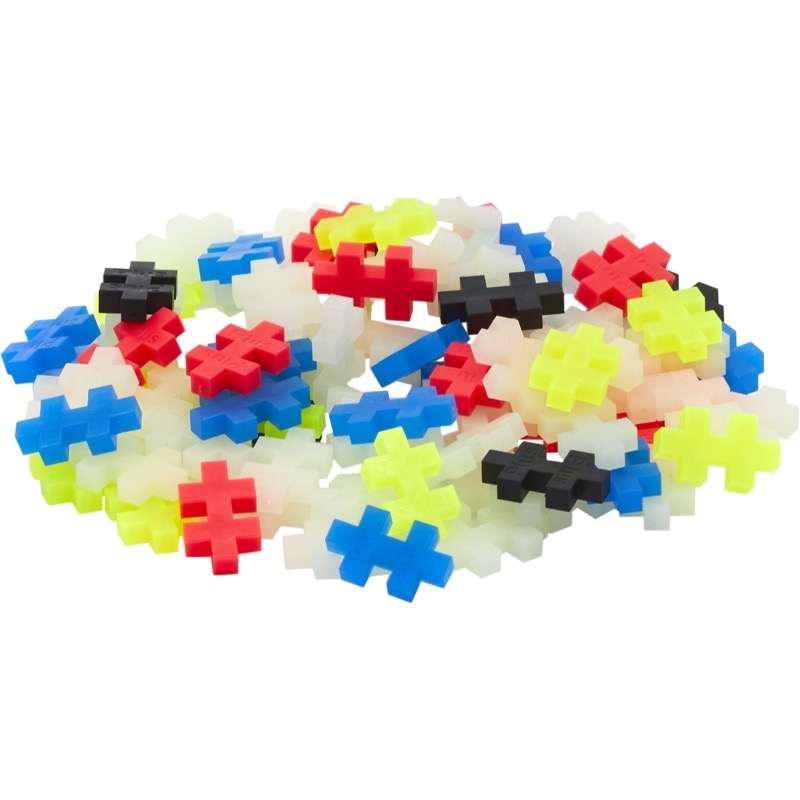Plus-Plus Tube glow 100 stuks