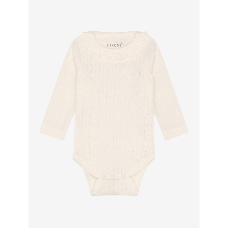 Fixoni Romper Pointelle Eggnog