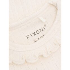 Alternative view of Fixoni Romper Pointelle Eggnog