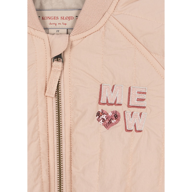 Konges Slojd Juno Bomber Jacket Kitty Cameo Rose - Afbeelding 4