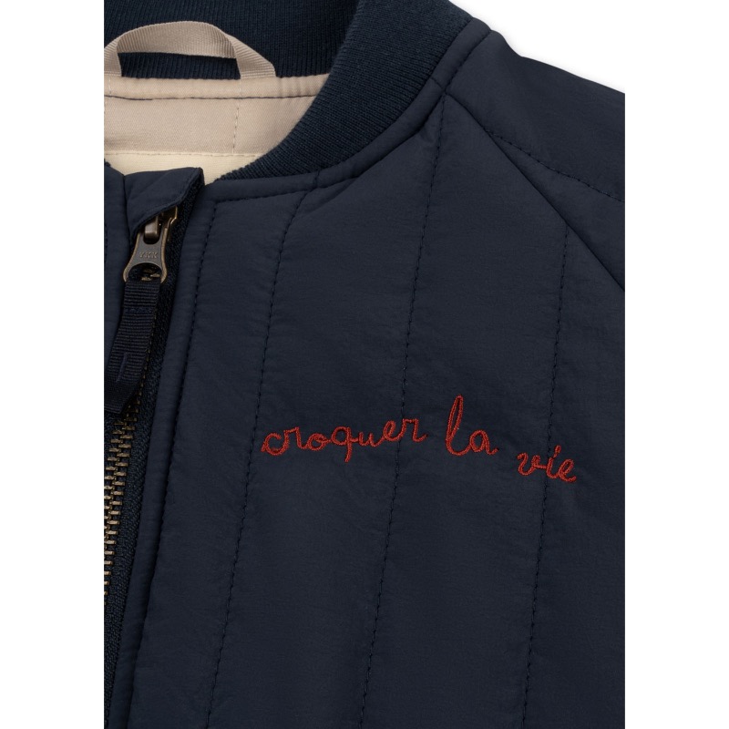 Konges Slojd Juno Bomber Jacket Tiger Total Eclipse - Afbeelding 3
