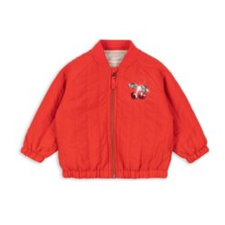 Alternative view of Konges Slojd Juno Sequin Bomber Jacket Fiery Red
