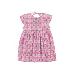 piupiuchick short dress lilac cherries