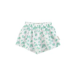 piupiuchick shorts green flowers