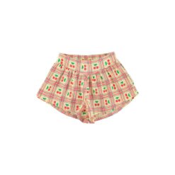 piupiuchick shorts light yellow cherries