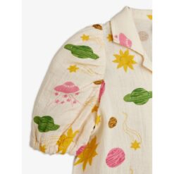 Mini Rodini Space muslin blouse