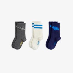 Mini Rodini Planet 3-pack socks