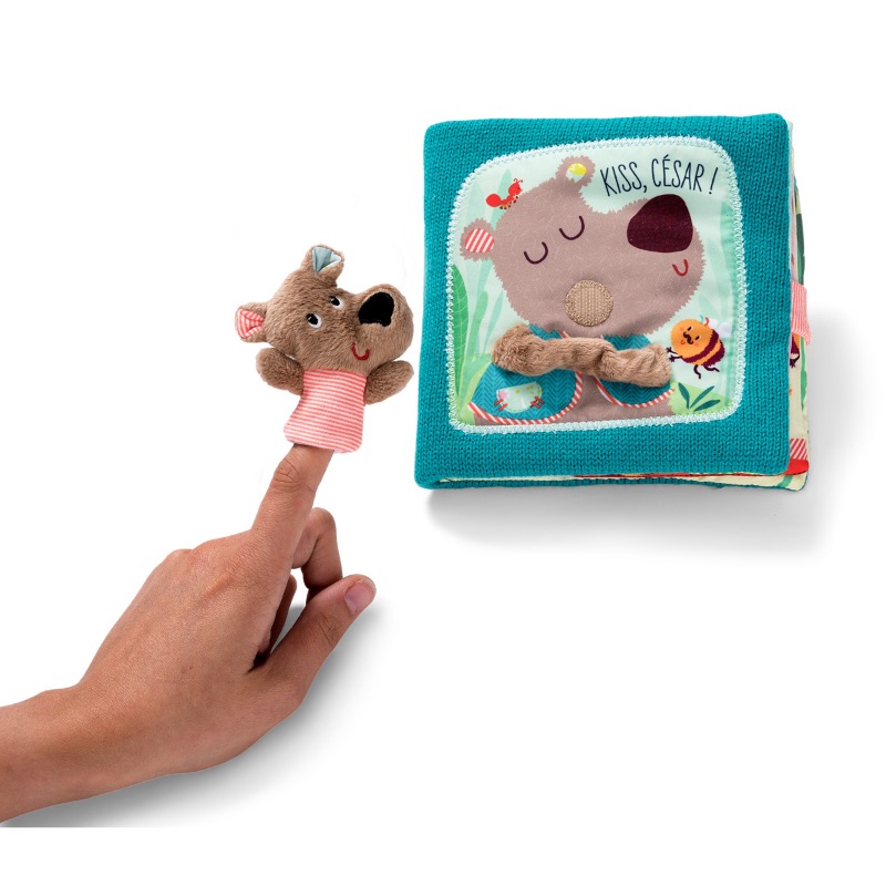 Lilliputiens Boek Kiss Cesar - Afbeelding 2