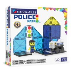 MagnaTiles Police Patrol 20-Piece Set