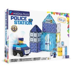 MagnaTiles Police Station 35-Piece Set