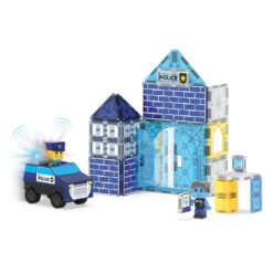 MagnaTiles Police Station 35-Piece Set