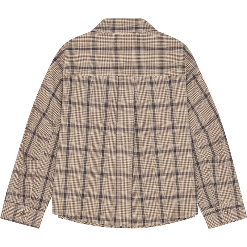 brunobruno nation Nohrla Walnut Check Shirt