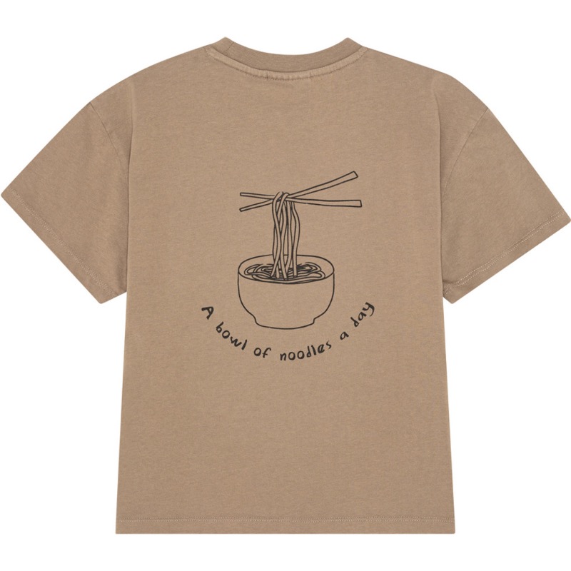 brunobruno nation Nanna T-Shirt Walnut Noodles - Afbeelding 2