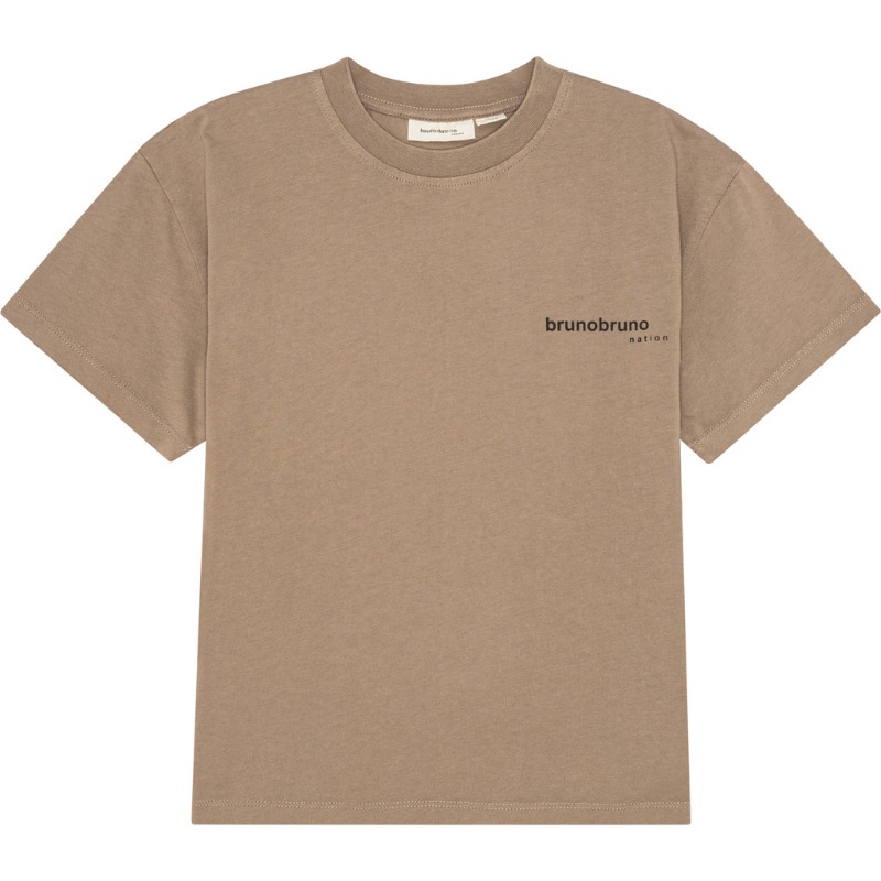 brunobruno nation Nanna T-Shirt Walnut Noodles