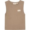 brunobruno nation Elliot Tank Top Walnut Brown