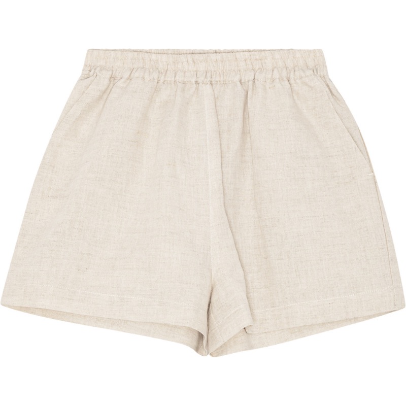 brunobruno nation Theo Shorts Feather Gray Beige