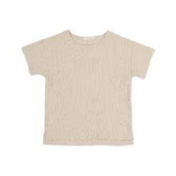 Phil & Phae Multi-rib oversized tee creamy oat