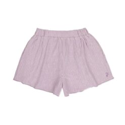 Phil & Phae Flowy skort Bright Lilac stripes