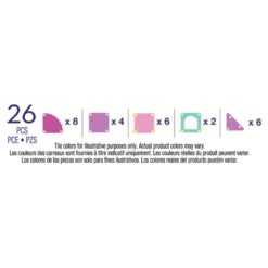 MagnaTiles Heart to Heart 26-Piece Travel Set
