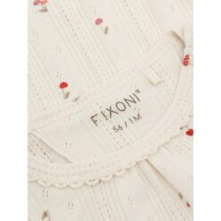 Alternative view of Fixoni Romper Pointelle Cherry