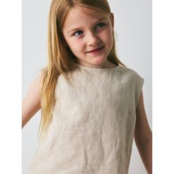 brunobruno nation Vida Top Feather Gray Beige - Afbeelding 3
