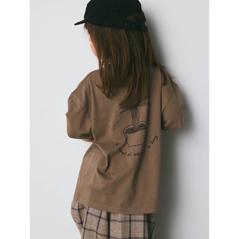 brunobruno nation Nanna T-Shirt Walnut Noodles - Afbeelding 3