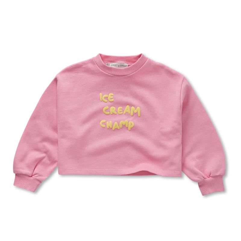 Sproet & Sprout Batman Sleeve Sweatshirt Ice Cream