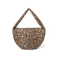 Studio Noos Brown Leopard Cotton Cross Body Bag