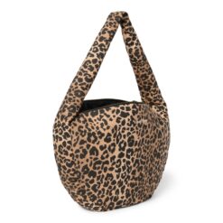 Studio Noos Brown Leopard Cotton Cross Body Bag