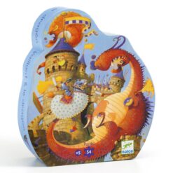 Djeco Puzzel Ridder en de Draken DJ07256 - 54 stukjes