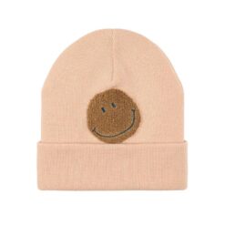 Lassig Merino Beanie smile light pink